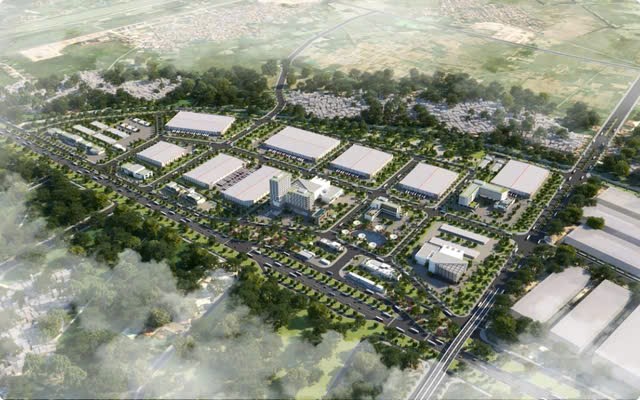 Trung tam Logistics Quoc te Bac Giang tai Bac Ninh.