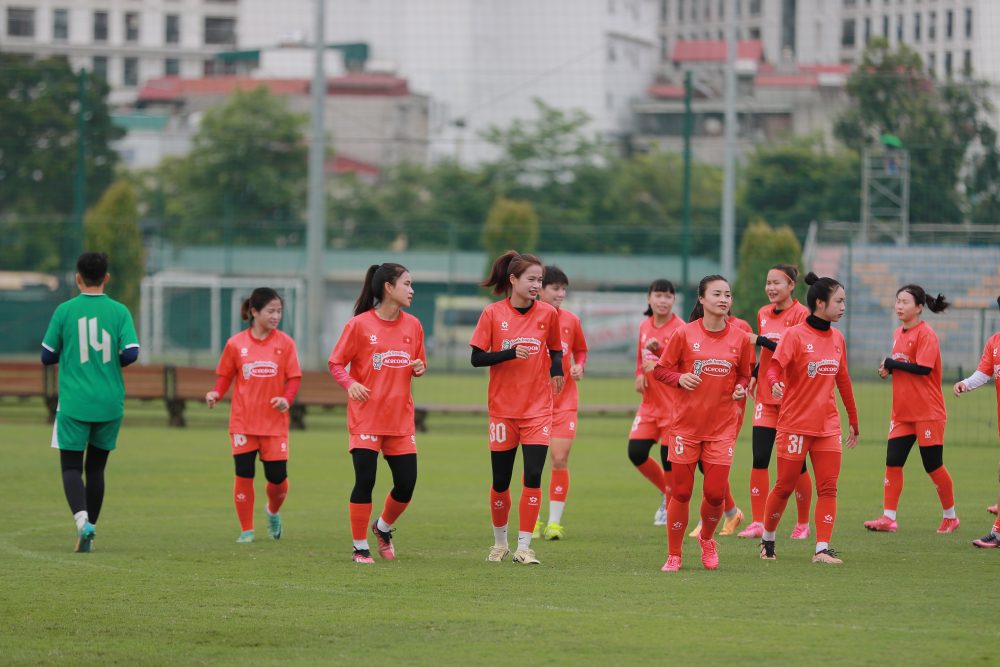 The Vietnam women's team focused on the second phase in 2025. Photo: VFF