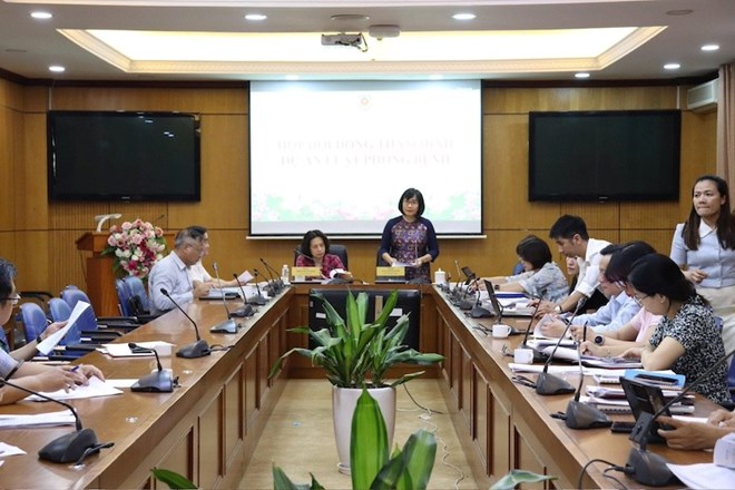 Bộ Tư pháp họp hội đồng thẩm định về dự án Luật phòng bệnh