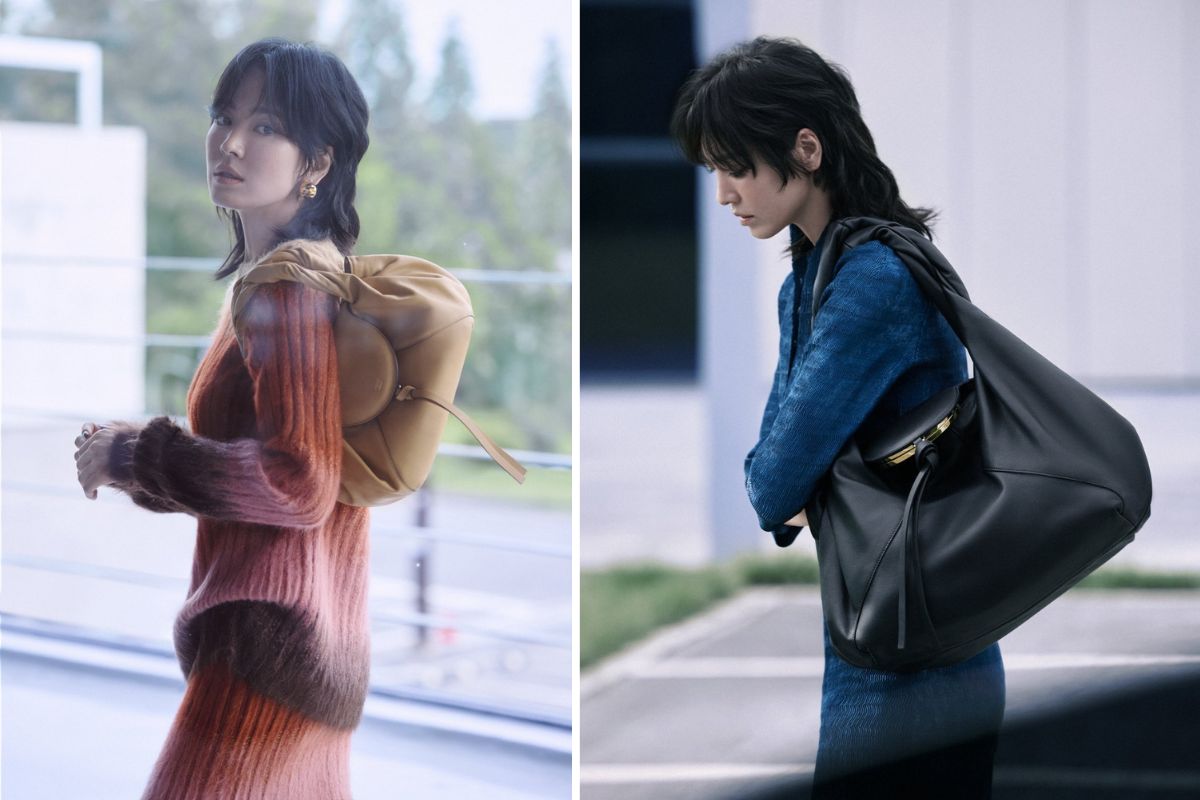奇妙なスタイルのソン・ヘギョ。写真:Fendi/UAA Entertainment