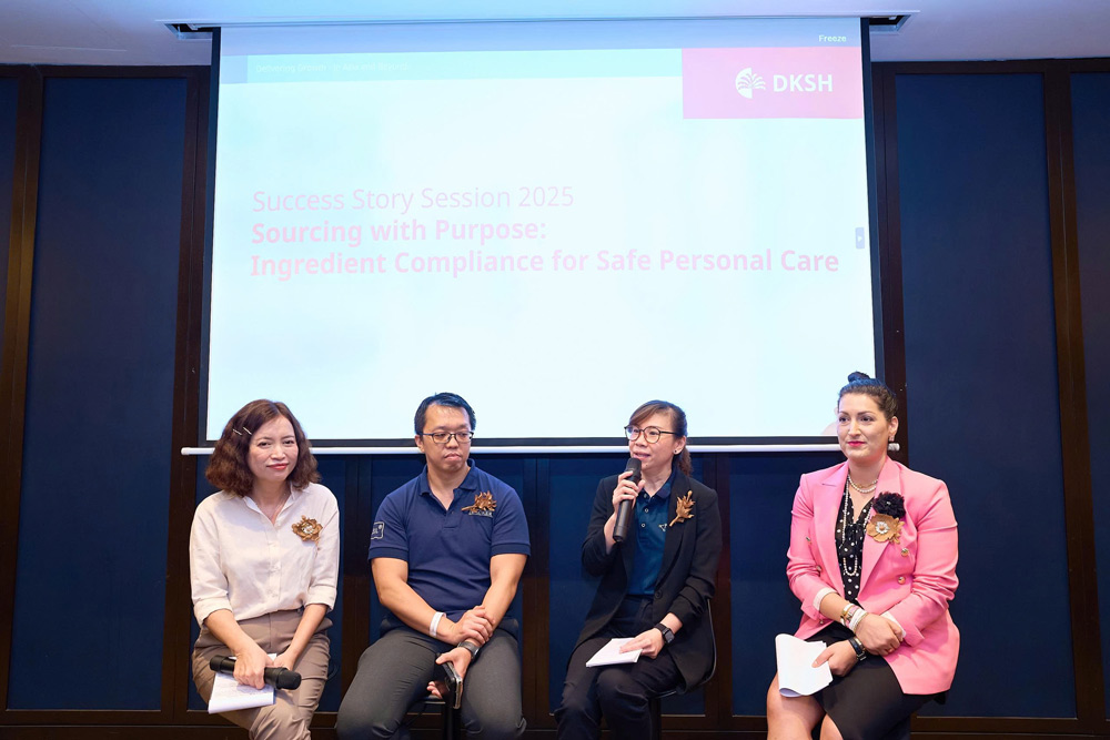 DKSH and its partners shared in the discussion session. Photo: Provided by the enterprise