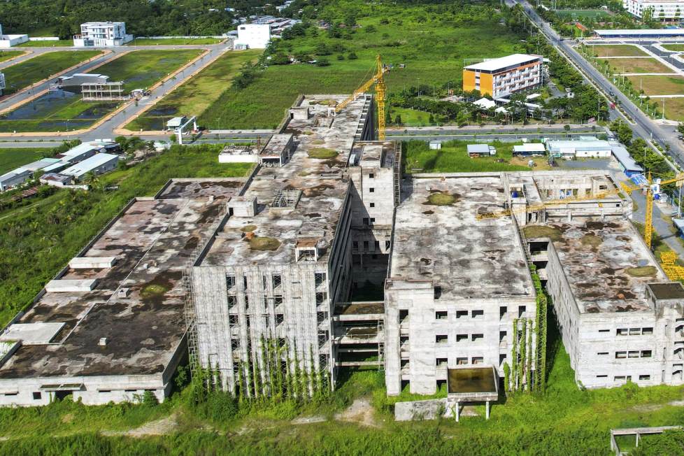 Can Tho City Oncology Hospital project. Photo: Ta Quang
