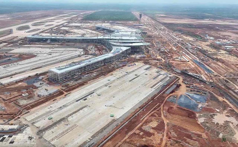 Long Thanh airport passenger terminal. Photo: HAC