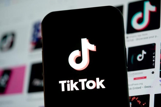 TikTok tiep tuc bi nhieu bang tai My kien vi gay hai toi tre em. Anh: Xinhua