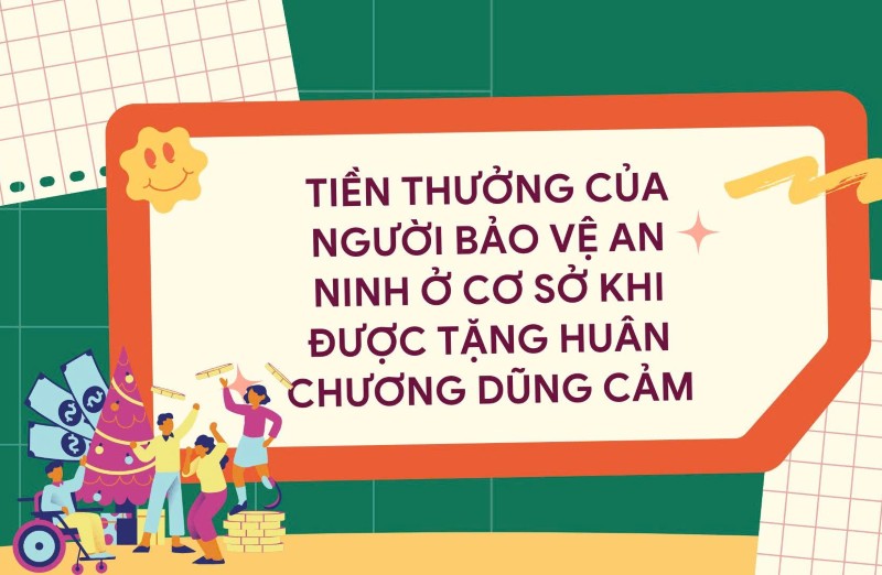 2025년 7월 1일부터 기층 보안 및 질서 유지군에 참여하는 사람이 용감 훈장을 받으면 10 530 000 VND의 보상을 받습니다. 그래픽: Nam Duong