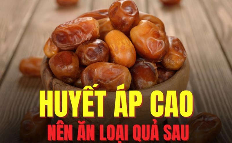 Dates have many health benefits, especially the ability to effectively lower high blood pressure. Graphics: Tra My