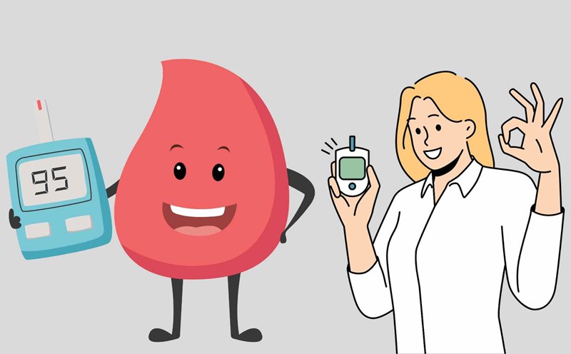 The secret to lowering blood sugar at home is simple. Graphic photo: Thai Anh
