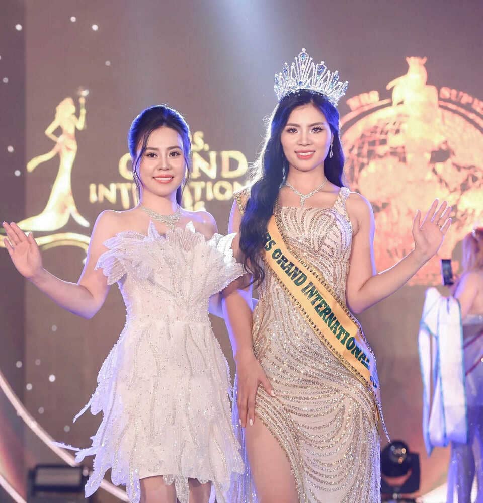 Mrs Grand International 2022 - Phan Kim Oanh chuc mung tan Hoa hau