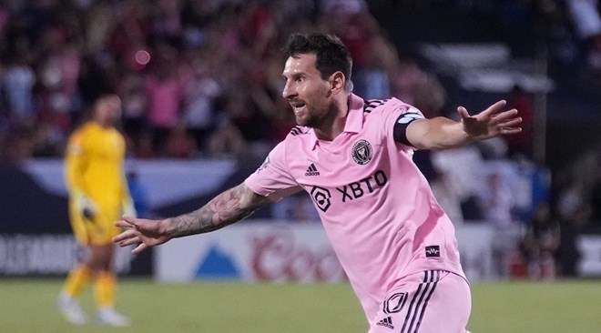 Messi scored a double in 5 consecutive matches, Inter Miami defeated Nashville
