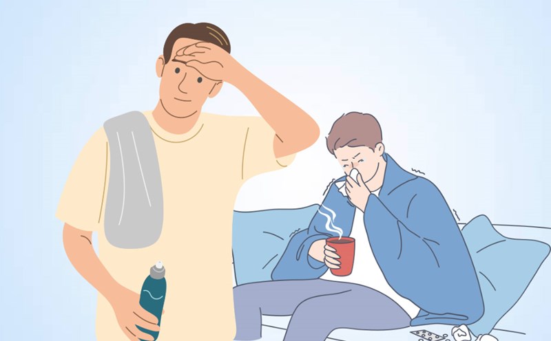 The role of exercise in recovery from illness. Graphics: Thien Nhan