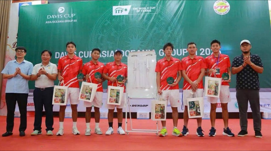 Cac tay vot Viet Nam tham du giai dau. Anh: VTF