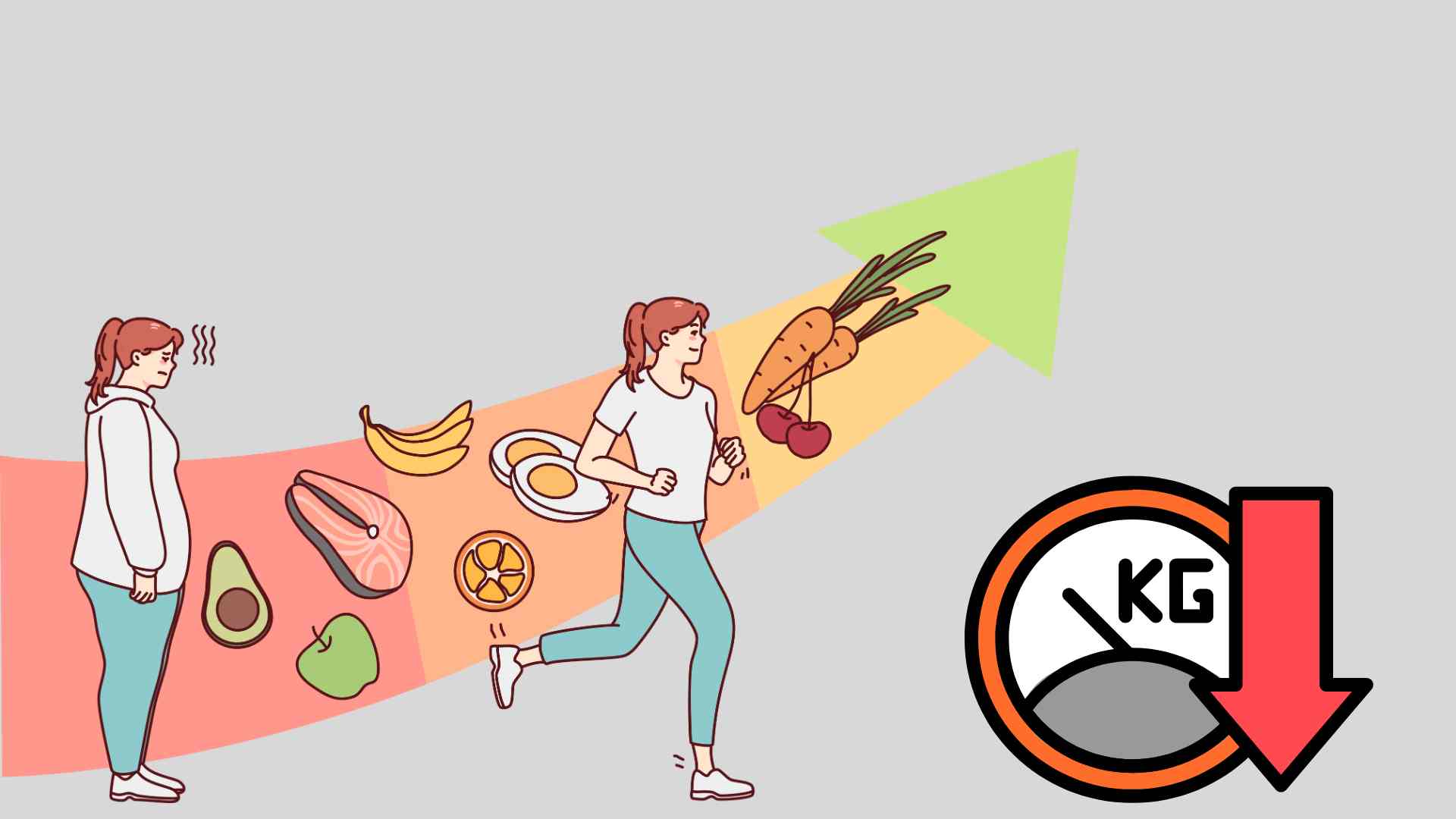 Using a healthy diet helps you lose weight quickly. Graphic photo: Thai Anh