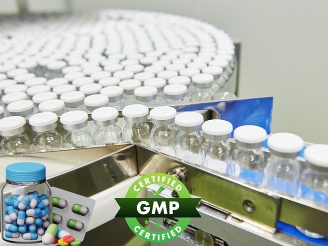 The source of domestic pharmaceutical ingredients still depends mainly on imports, accounting for nearly 90%. Graphics: Huong Giang