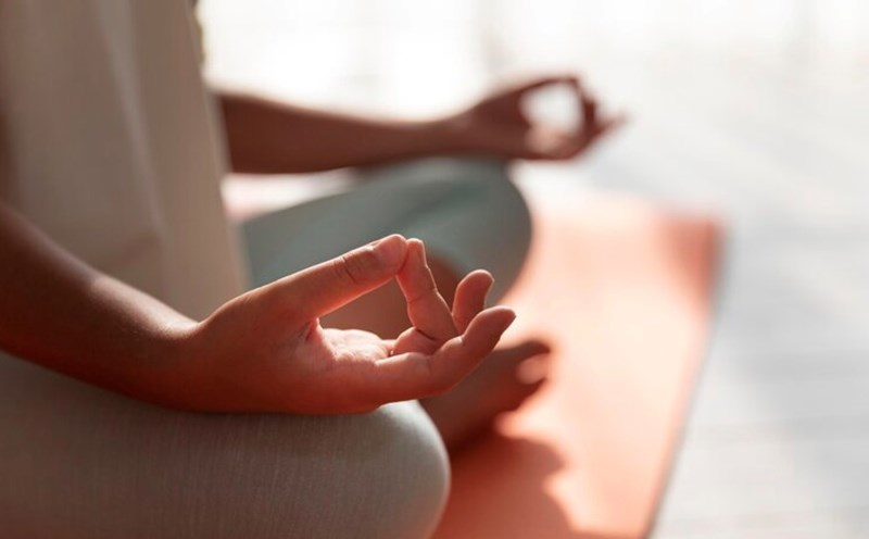 Yoga for people with diabetes. Photo: Thuy Duong