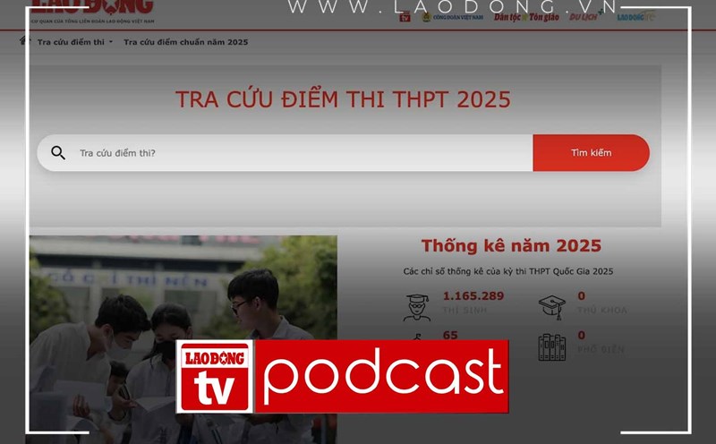 Morning news 14.7: fatigue of the announcement date for the 2025 high school graduation exam scores