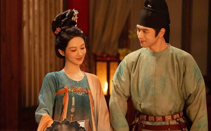 The couple in the movie Cam Tu Phuong Hoa. Photo: VieON