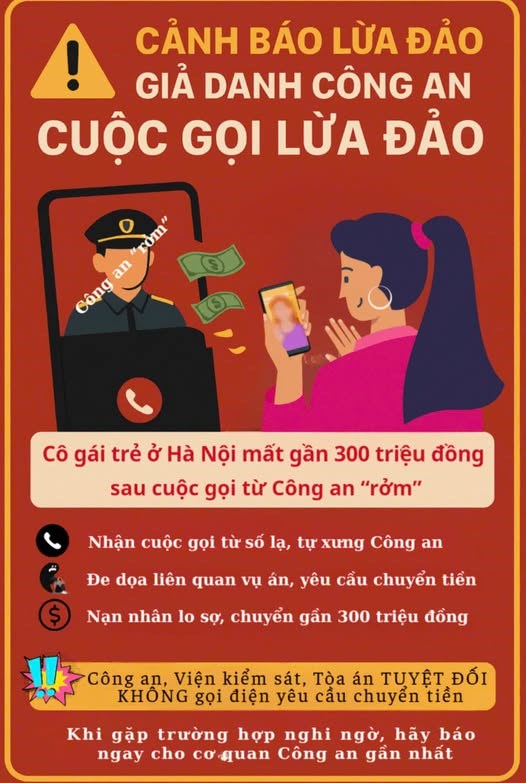 Nhiều người sập bẫy công an rởm, mất hàng trăm triệu đồng