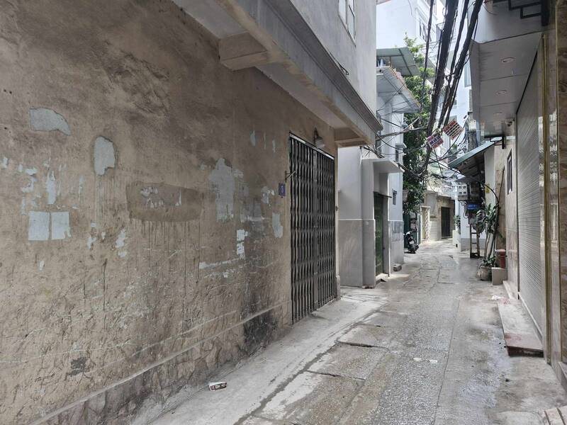 路地の家屋の価格上昇、または必然的な調整ステップ。写真:Thu Giang