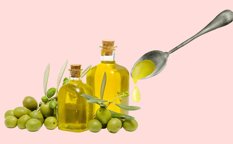 olive oil is good for your health. Graphic photo: Hoang Loc