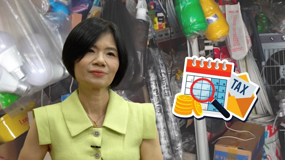 El asesoramiento fiscal facil de entender: el umbral para los hogares comerciales debe pagar impuestos. Foto: Thanh binh