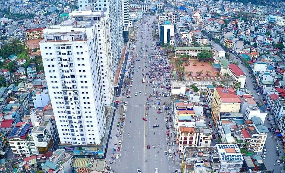 Chung cu Tran Hung Dao Plaza (toa nha dau tien). Anh: Nguyen Hung