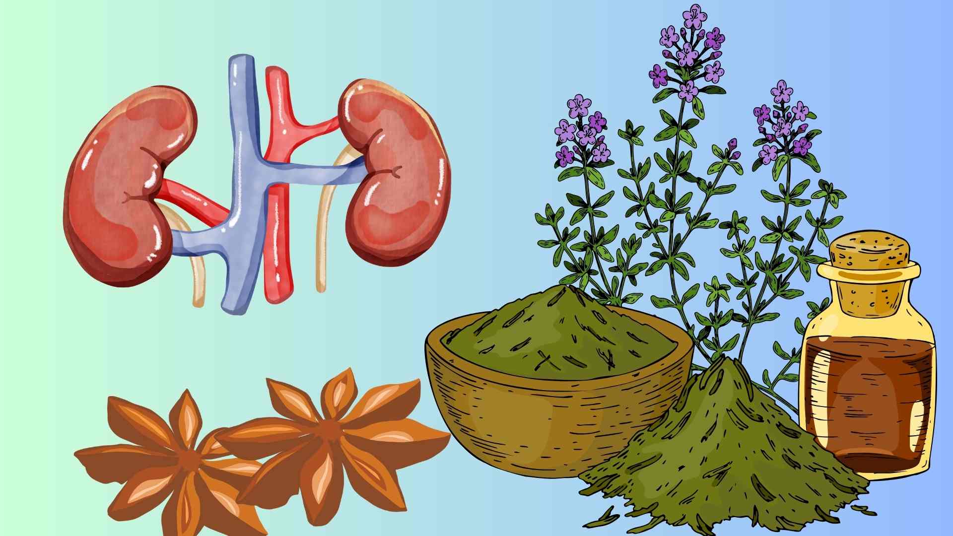 There are many herbs that help clean the kidneys and detoxify effectively. Graphics: Huyen Trang