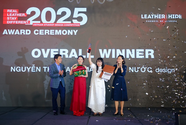Nguon anh: BTC cuoc thi thiet ke thoi trang REAL LEATHER. STAY DIFFERENT. 2025