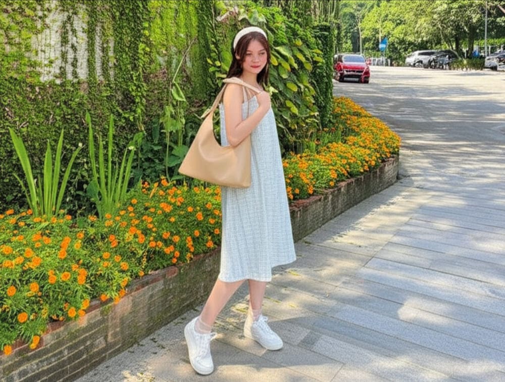 Hoboバッグは、この夏、多くの女性に愛用されています。写真:Ngoc Anh