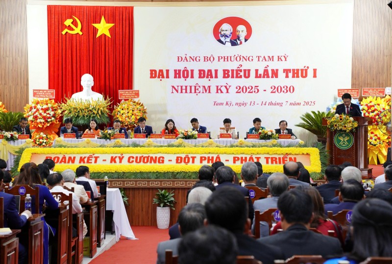 Quang canh dai hoi phuong Tam Ky, TP.Da Nang. Anh: Truong An