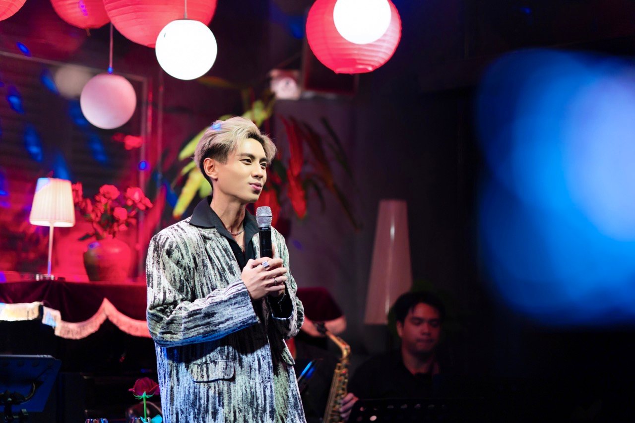 Runner-up of the Music Peak Hieu Minh. Photo: Provided by the artist