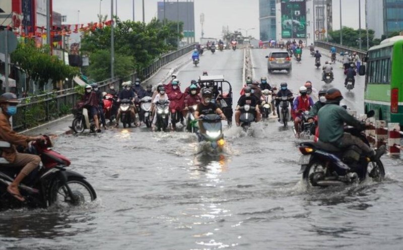 The Southern region has rain. Photo: Nguyen Chan