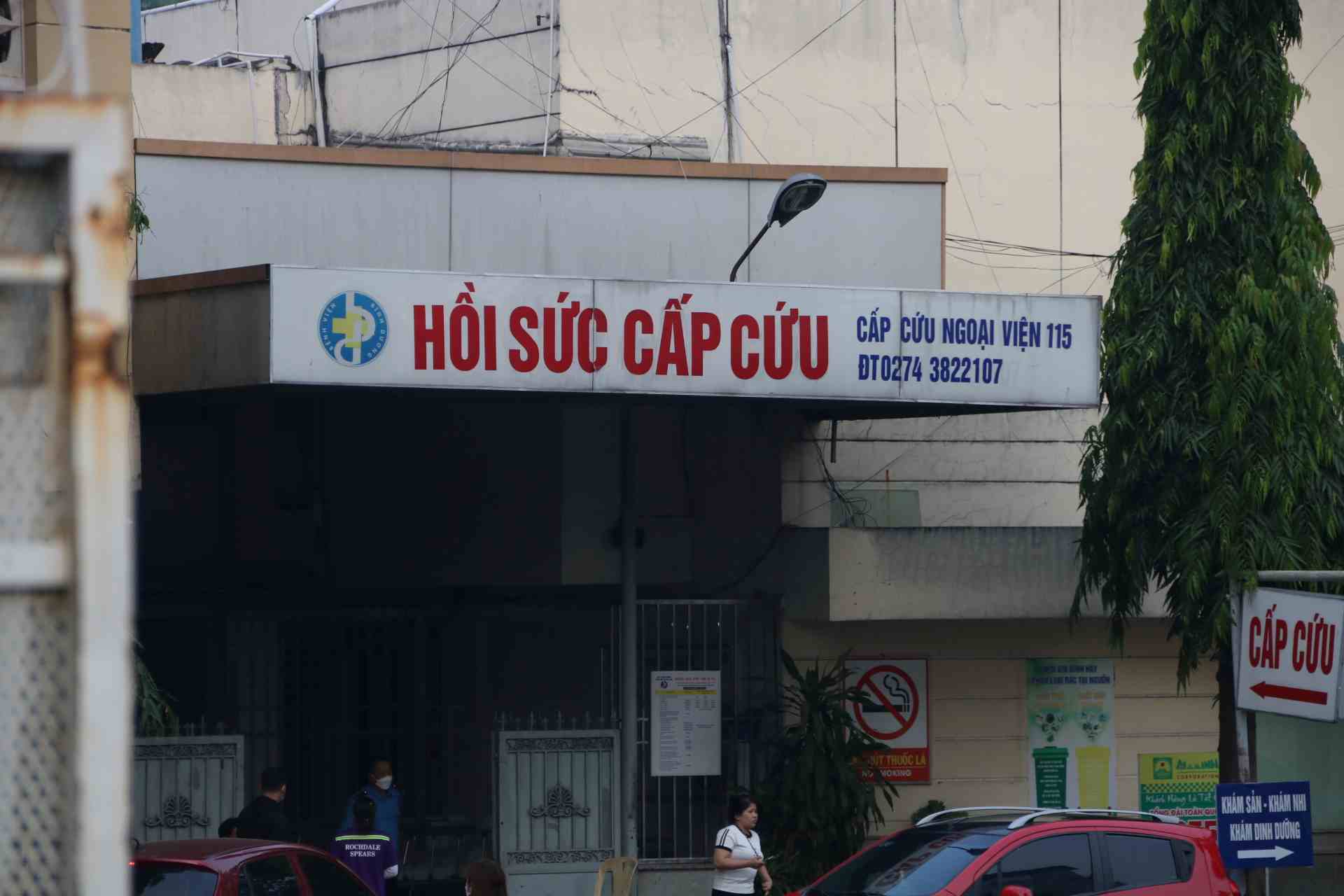 Binh Duong General Hospital clearly informed about the delay in handing over the body before hospitalizing. Photo: Dinh Trong