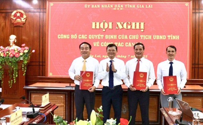 Gia Lai bổ nhiệm các Phó trưởng Ban Quản lý Khu kinh tế tỉnh