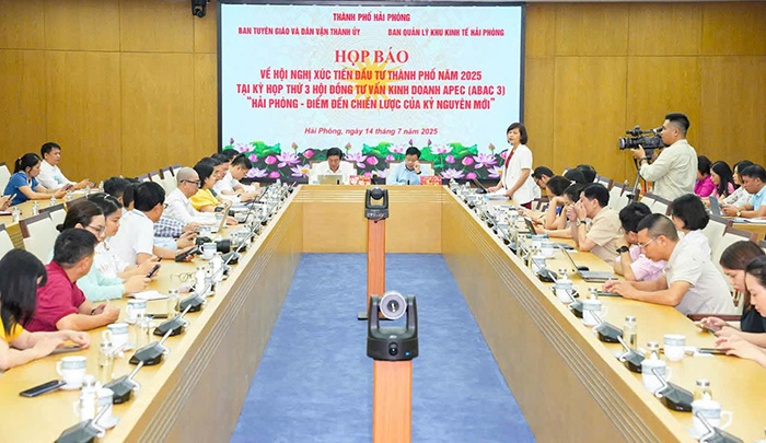The APEC Business Advisory Council (ABAC 3) meeting was held in Hai Phong. Photo: Hai Phong Portal