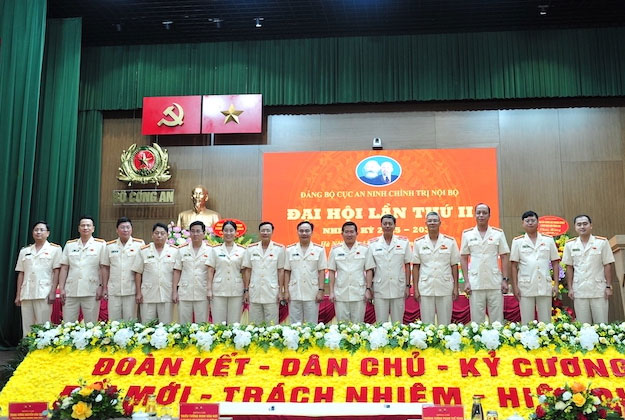 Dai hoi da bau Ban chap hanh Dang bo Cuc ANCTNB lan thu II, nhiem ky 2025 – 2030.