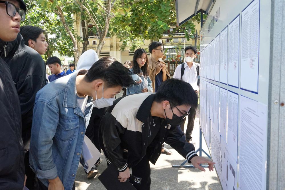 The results of the high school graduation exam in Da Nang and the old Quang Nam will be announced on July 16. Photo: Tran Thi