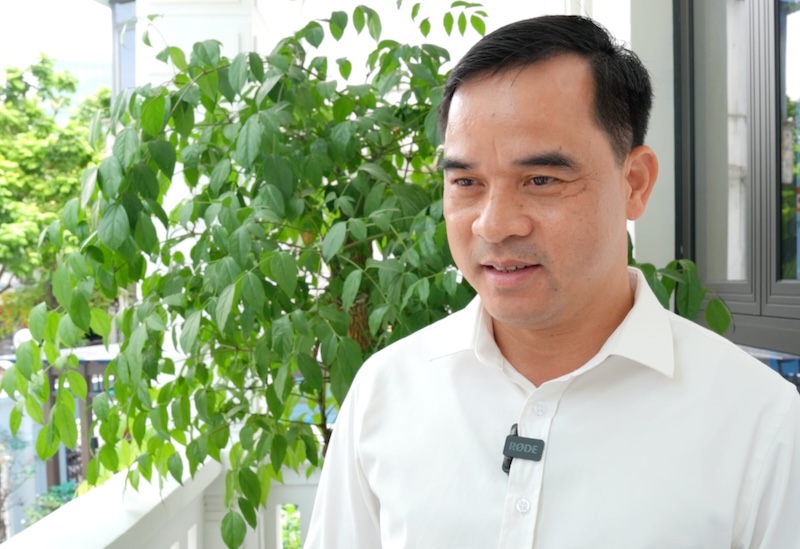 Ong Nguyen Hong Hieu - Pho Cuc truong Cuc Quan ly Tai nguyen nuoc. Anh: Nguyen Linh
