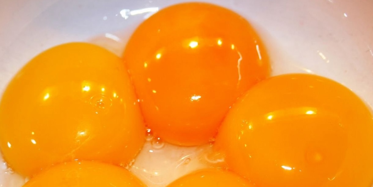 Egg yolks are a source of iron, vitamin B12 for red blood cell production, good for blood. Photo: Kieu Vu