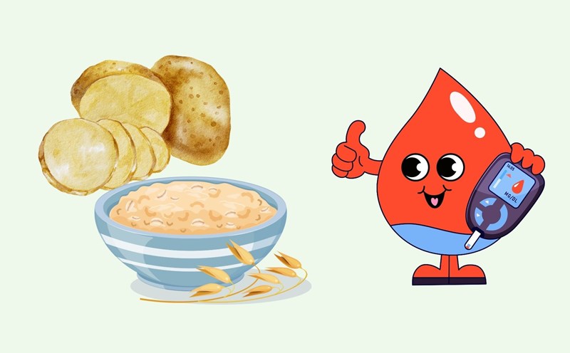 Dishes that should be eaten at a cold time help stabilize blood sugar. Graphics: Linh Dan