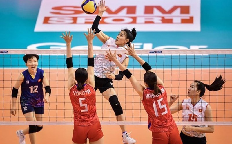 The Vietnam women's volleyball team will meet U21 Bauru. Photo: VFV