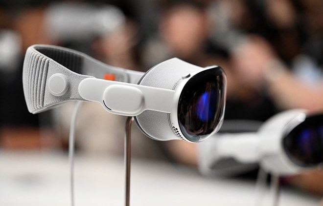 The mixed reality glasses market will have the participation of new names, in the image of Vision Pro Mixed reality glasses. Photo: AFP