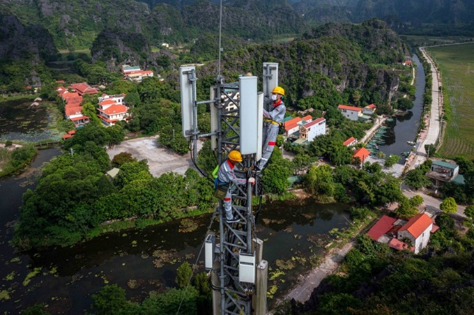 Nam 2025, cac nha mang se lap dat them it nhat 55.000 tram 5G. Anh: Viettel