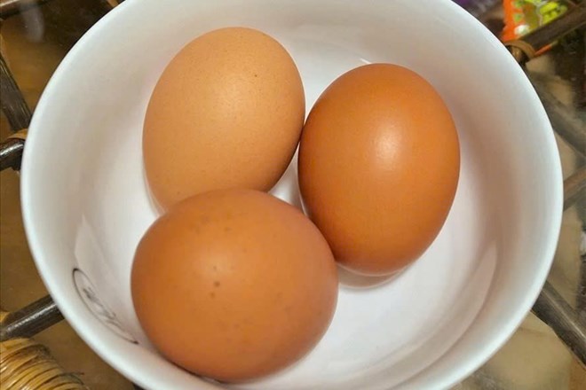 Boiled eggs or low-oat fried eggs are a breakfast dish that does not cause blood sugar to increase rapidly. Photo: Thanh Thanh.