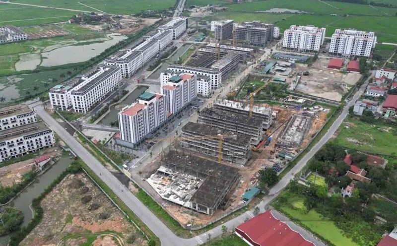 Cat Tuong Smart City social housing project (Bac Ninh). Photo: Van Truong