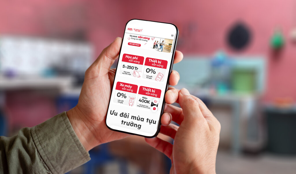 Home Credit tung nhieu uu dai de ho tro cac gia dinh trang trai chi phi cho nam hoc moi. Anh: Home Credit