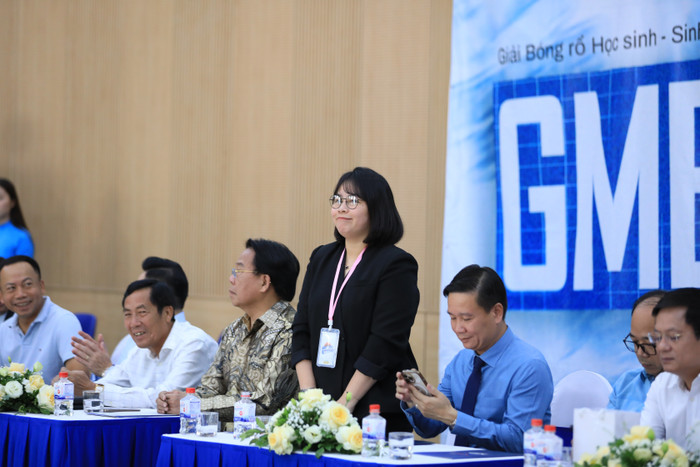 Ba Nguyen Mai Tam - Giam doc Hoc vien Bong ro MVP, truc thuoc Cong ty Trach nhiem huu han MTV M4V.