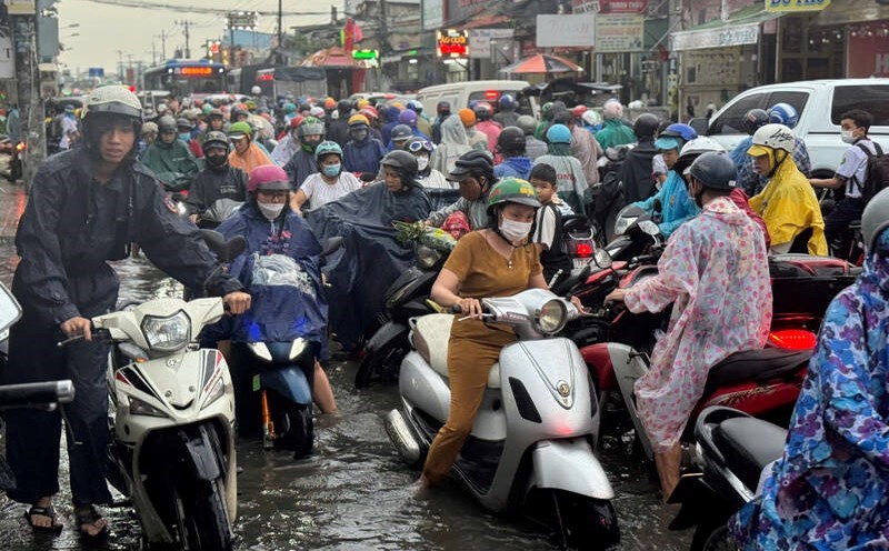 Heavy rain is forecast for the South, some places over 60mm
