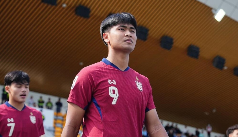 공격수 요차콘 부라파는 2025년 U23 동남아시아 챔피언십 결승전에서 U23 베트남과 맞붙고 싶어합니다. 사진: FAT