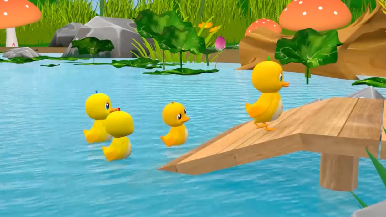The song "A duck" once attracted attention when it reached 1 billion views. Photo: YouTube