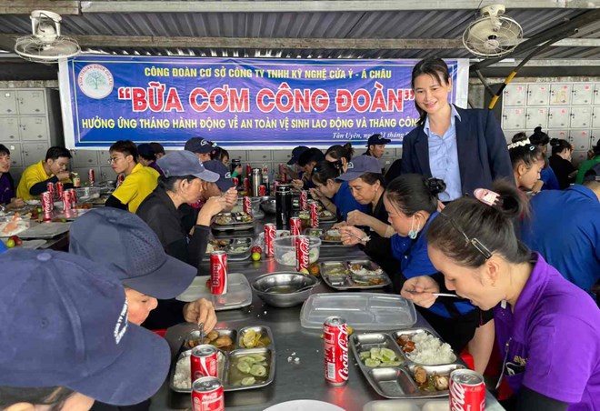 Tập trung tổ chức Bữa cơm Công đoàn trong tuần có ngày thành lập Công đoàn Việt Nam